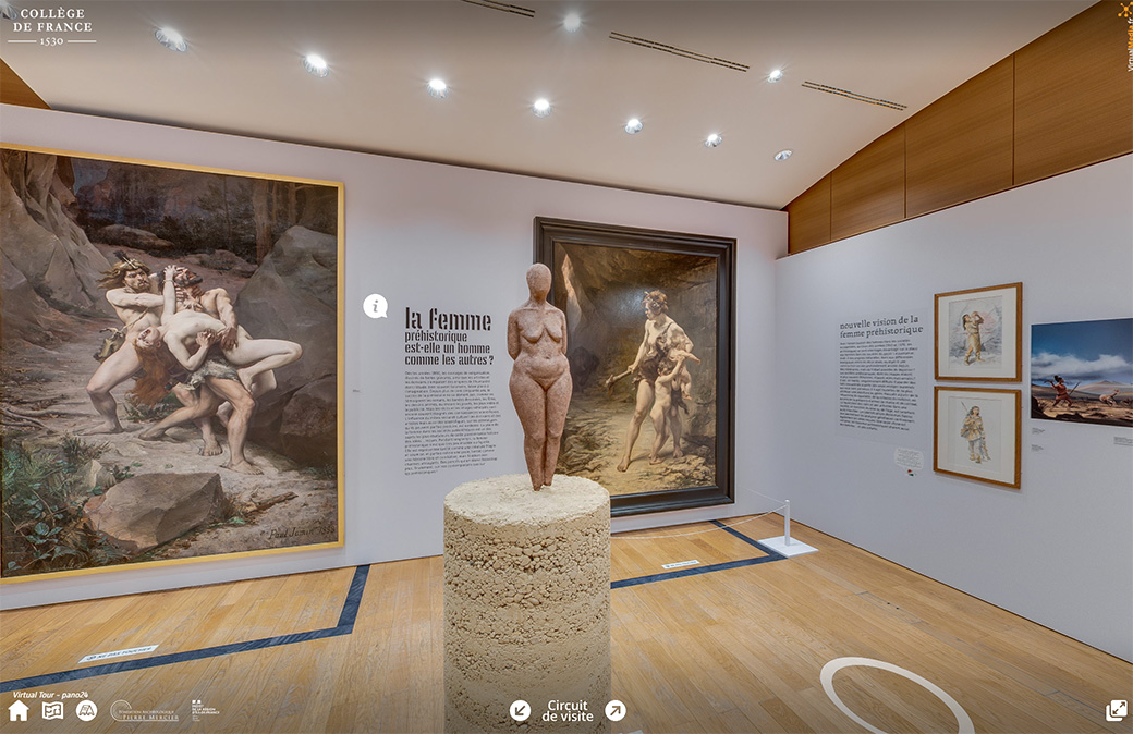 visite virtuelle exposition pr&eacute;histoire - V&eacute;nus